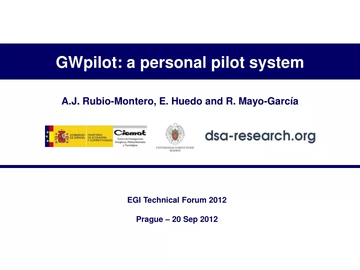 gwpilot a personal pilot system