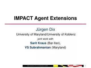 IMPACT Agent Extensions