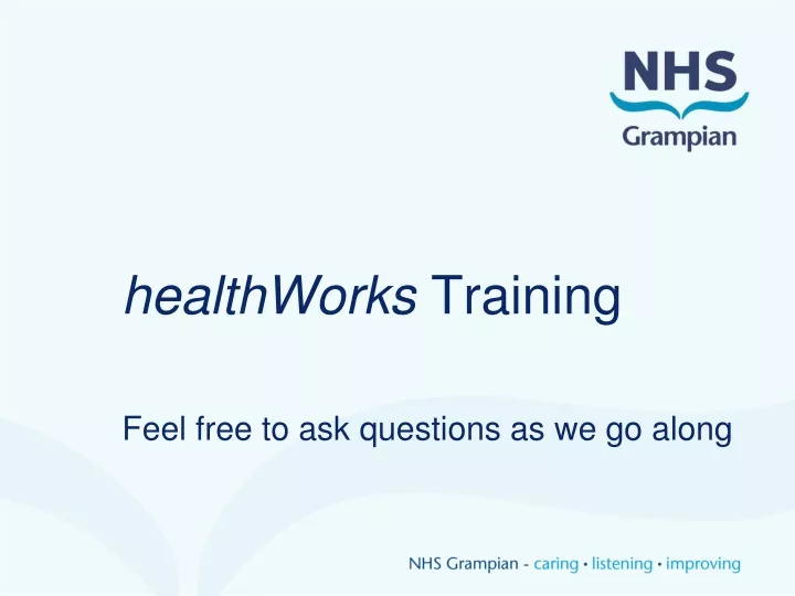 healthworks training