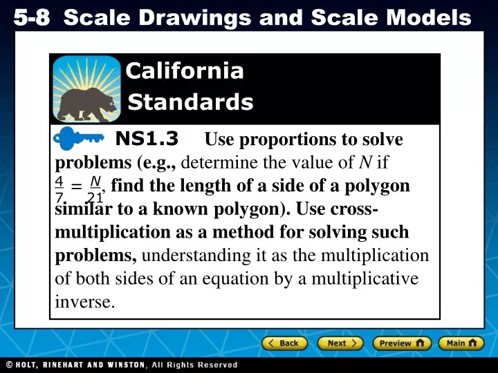 california standards