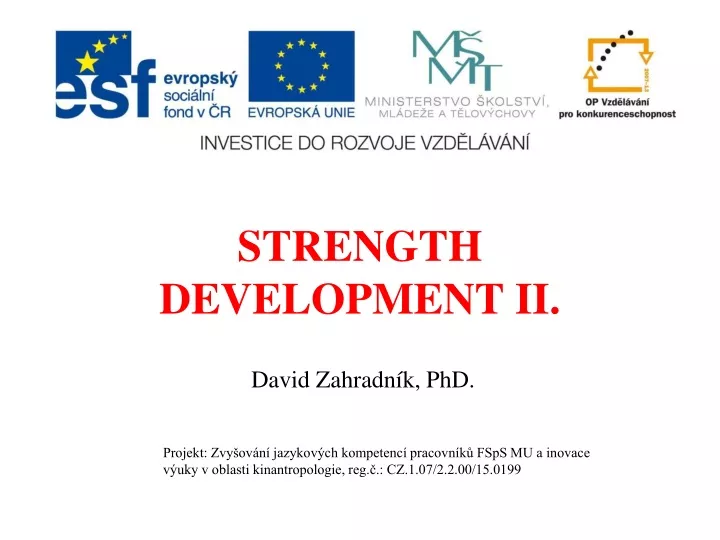 strength development ii