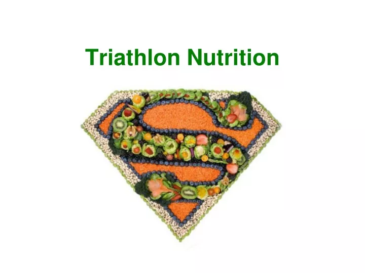 triathlon nutrition