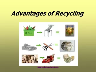 Advantages of Recycling