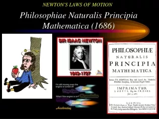 Philosophiae Naturalis Principia Mathematica (1686)