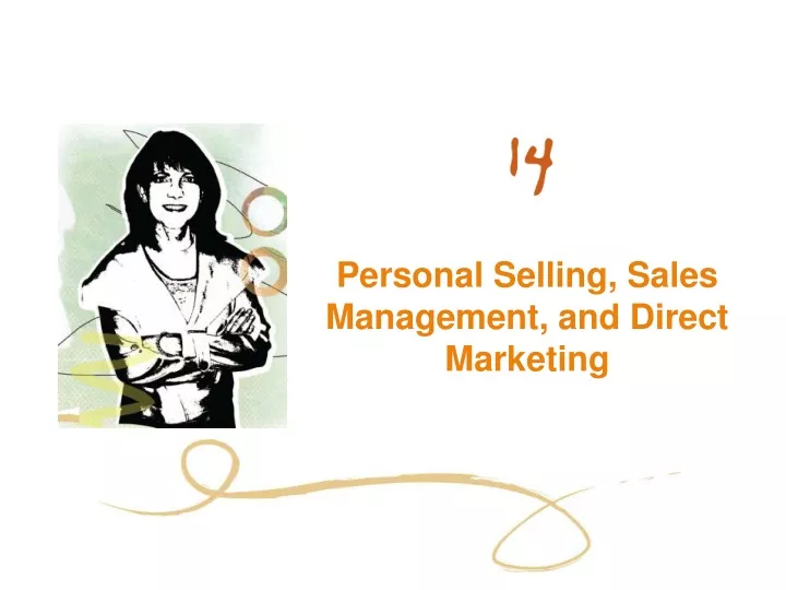personal selling sales management and direct