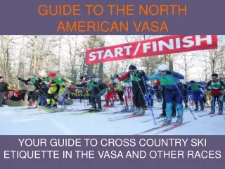 GUIDE TO THE NORTH AMERICAN VASA