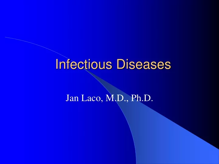 infectious diseases