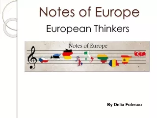 Notes of Europe