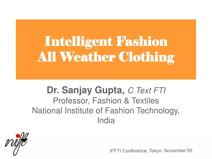 intelligent fashion all weather clothing