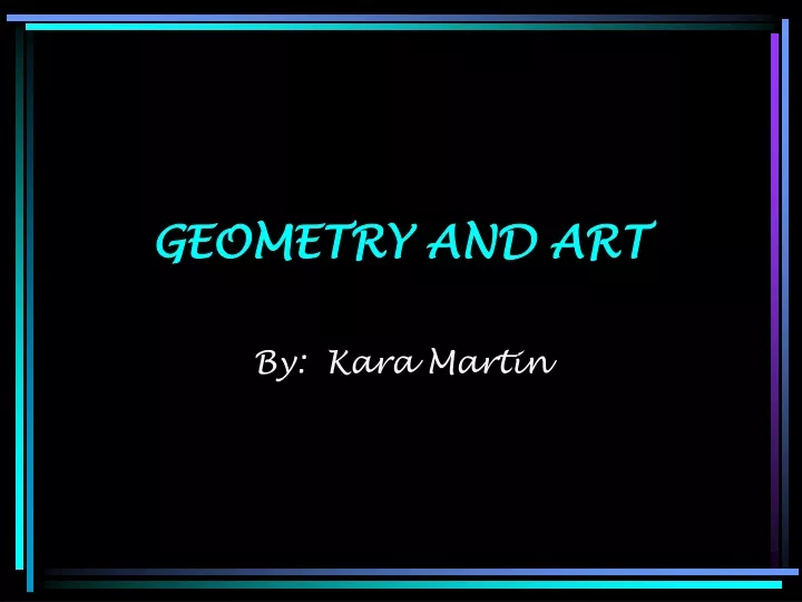 geometry and art