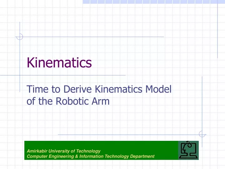 kinematics