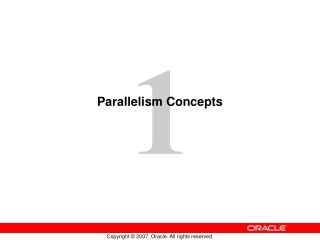 Parallelism Concepts