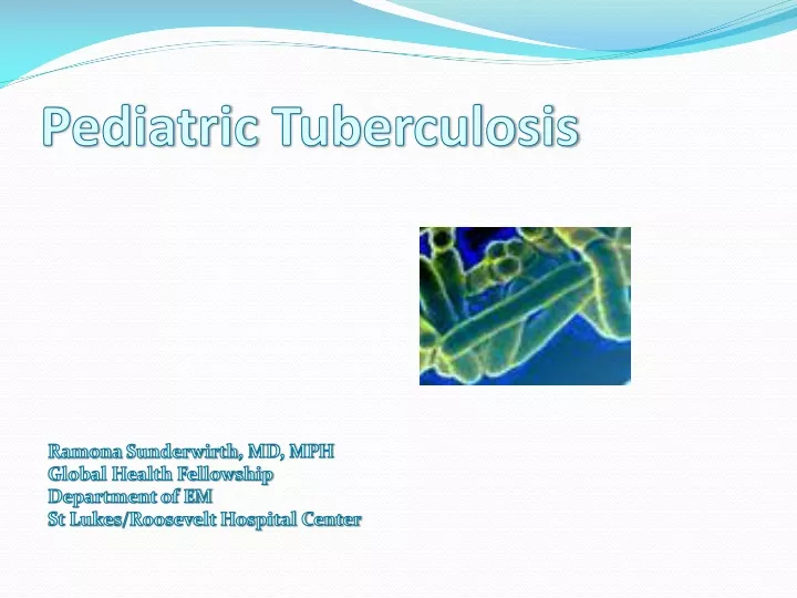 pediatric tuberculosis