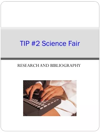 TIP #2 Science Fair