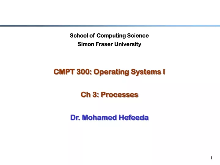 school of computing science simon fraser