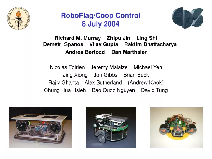 roboflag coop control 8 july 2004