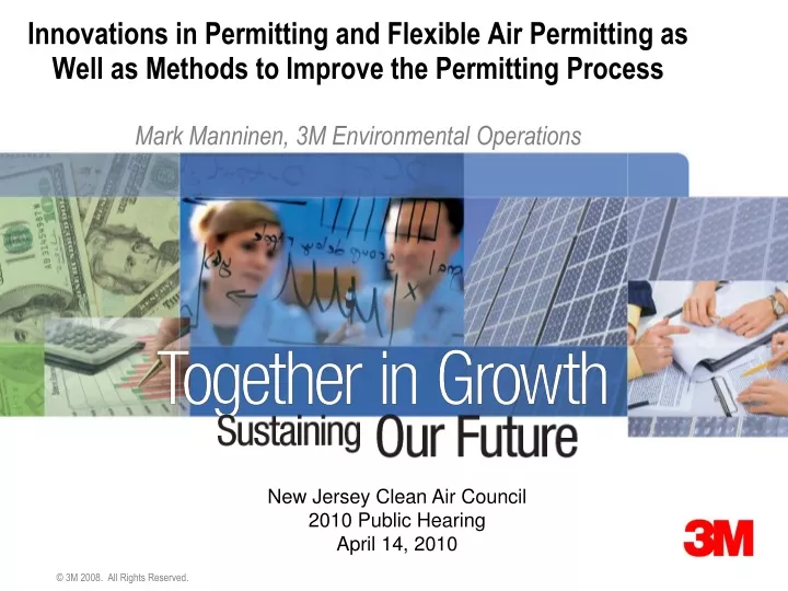 innovations in permitting and flexible