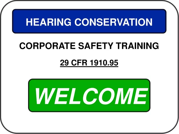 hearing conservation