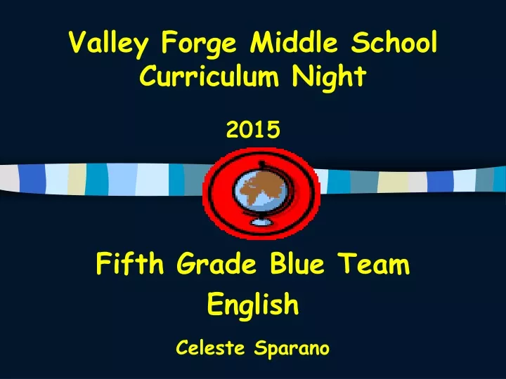 valley forge middle school curriculum night 2015