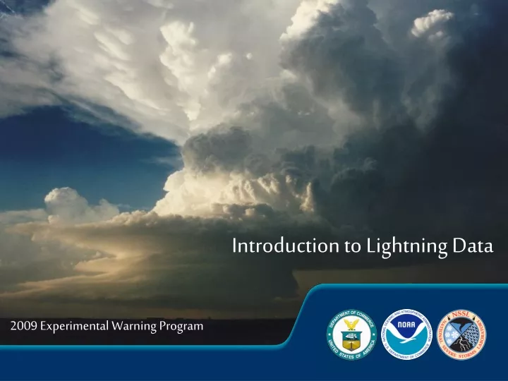 introduction to lightning data