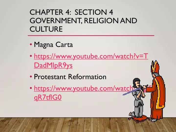 chapter 4 section 4 government religion and culture