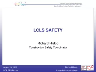 LCLS SAFETY