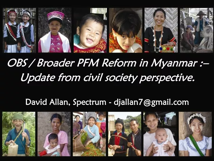 obs broader pfm reform in myanmar update from