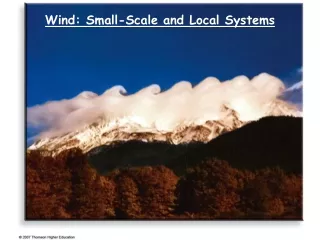Wind: Small-Scale and Local Systems
