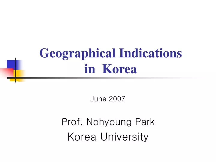 geographical indications in korea