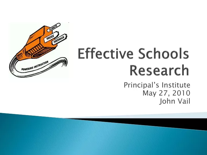 effective schools research