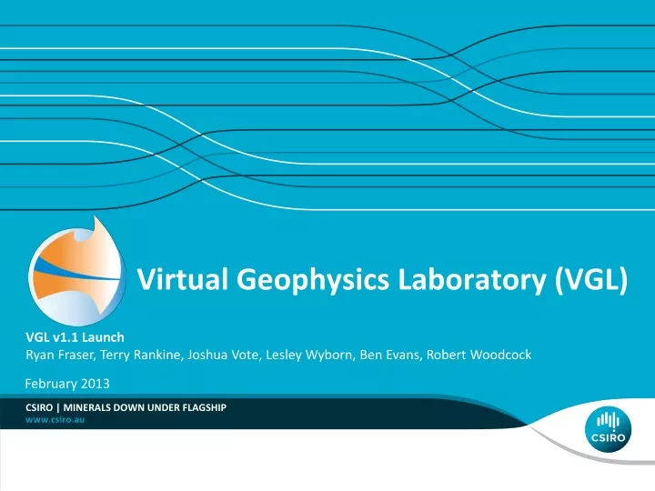 virtual geophysics laboratory vgl