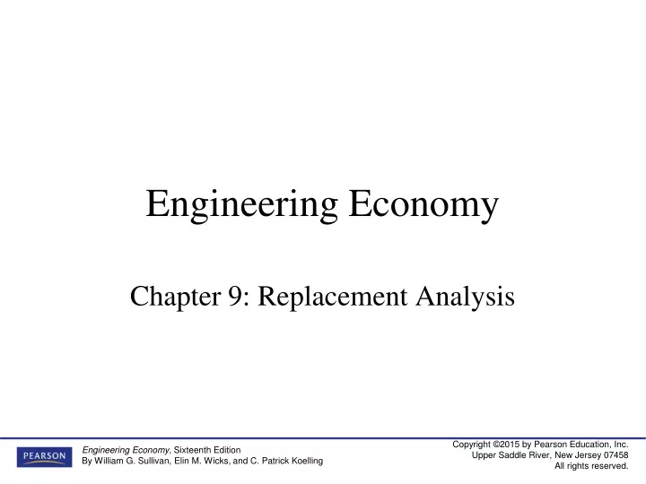 engineering economy