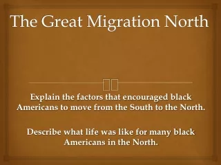 The Great Migration North