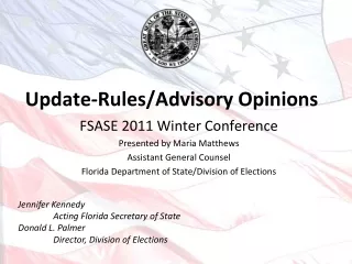 Update-Rules/Advisory Opinions