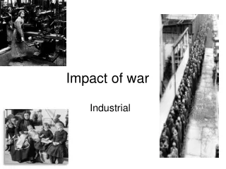 Impact of war