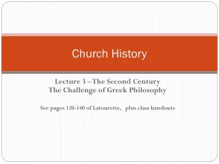 Church History