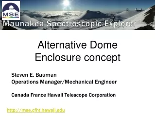 Maunakea Spectroscopic Explorer