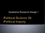 Political Science 30: Political Inquiry - slide 1