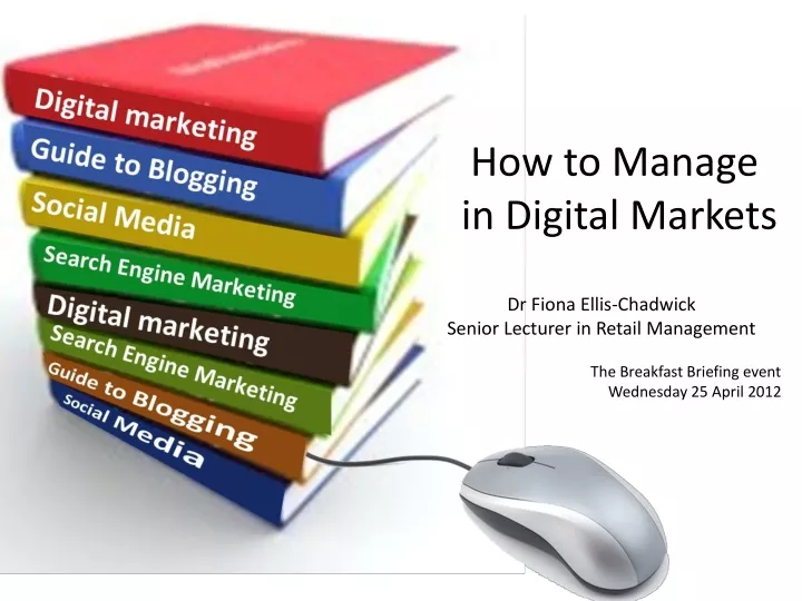 how to manage in digital markets