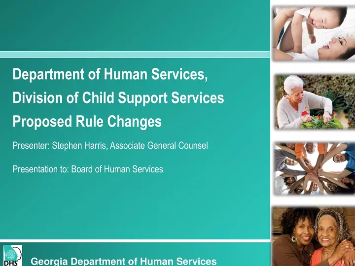 department of human services division of child