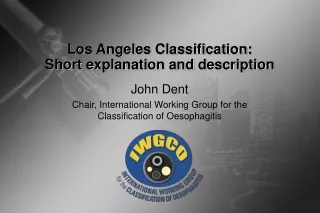 Los Angeles Classification:  Short explanation and description