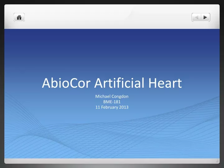 abiocor artificial heart