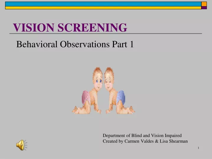 vision screening