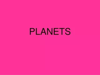 PLANETS