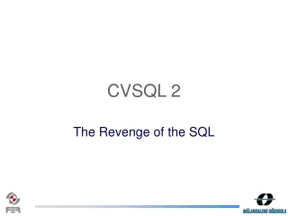 CVSQL 2