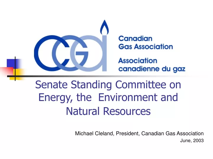 senate standing committee on energy the environment and natural resources