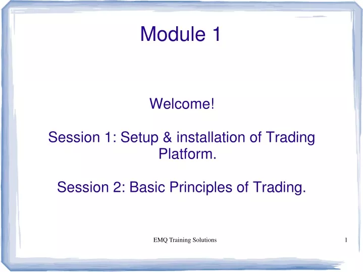 module 1