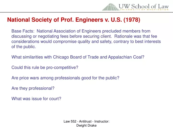national society of prof engineers v u s 1978