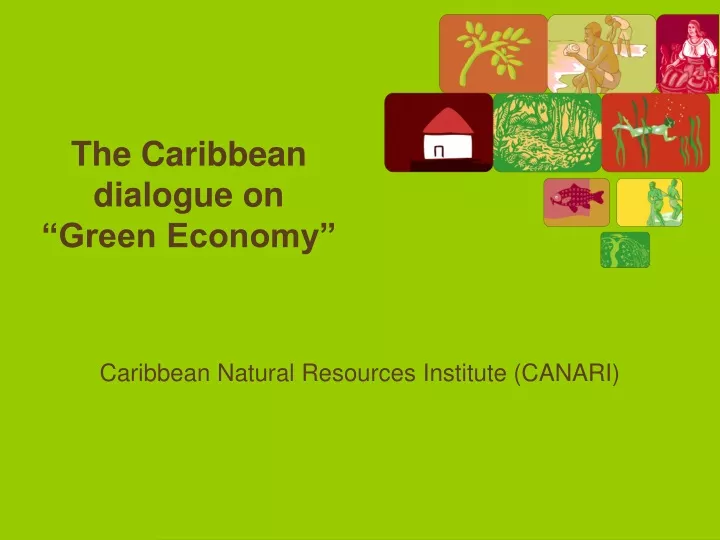 the caribbean dialogue on green economy