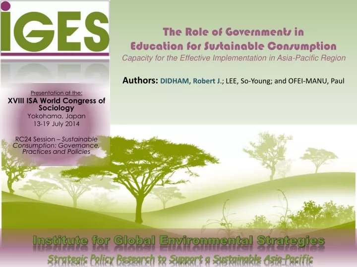 the role of governments in education